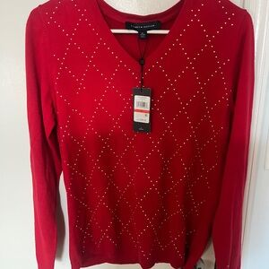 Tommy Hilfiger XS sweater RED